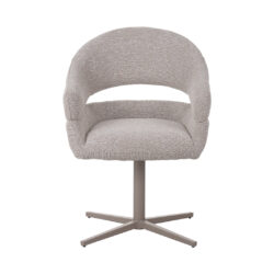 LABEL51 Eetkamerstoel I_Donna - Naturel - Royal Boucle - One size