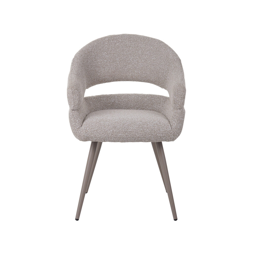 LABEL51 Eetkamerstoel I_Pia - Naturel - Royal Boucle - One size