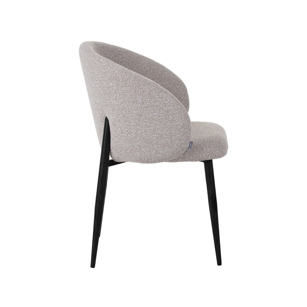 LABEL51 Eetkamerstoel I_Yuki - Naturel - Royal Boucle - One size