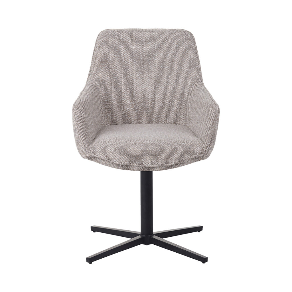 LABEL51 Eetkamerstoel I_Mira - Naturel - Royal Boucle - One size