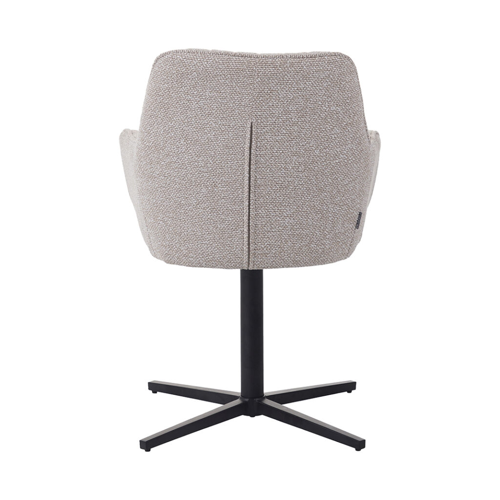 LABEL51 Eetkamerstoel I_Mira - Naturel - Royal Boucle - One size