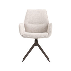 LABEL51 Eetkamerstoel I_Sereno - Mushroom - Royal Boucle - One size