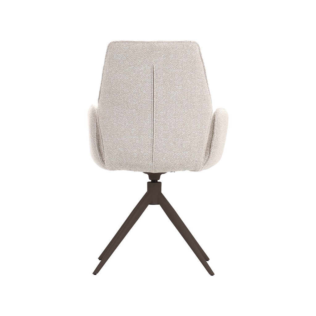 LABEL51 Eetkamerstoel I_Sereno - Mushroom - Royal Boucle - One size