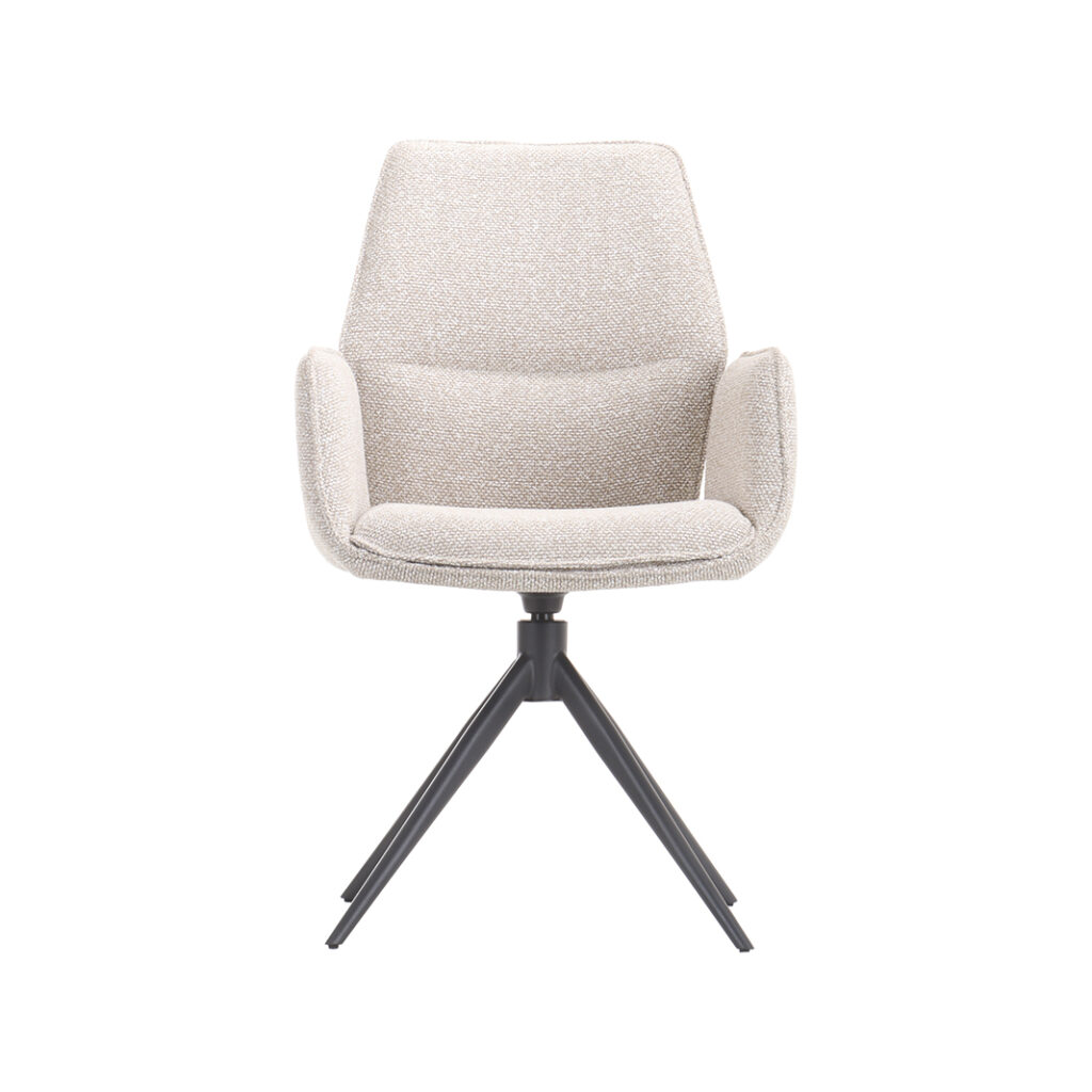 LABEL51 Eetkamerstoel I_Sereno - Naturel - Royal Boucle - One size