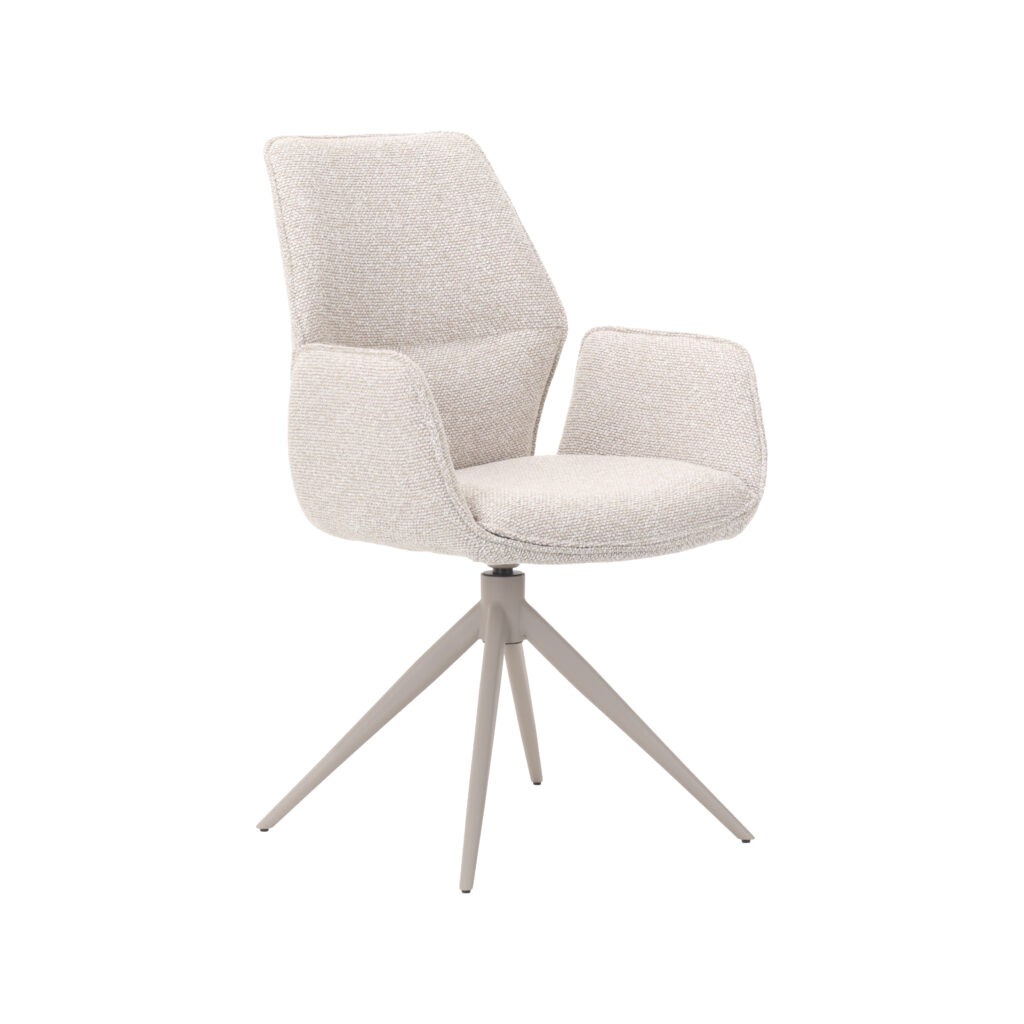 LABEL51 Eetkamerstoel I_Serano - Naturel - Royal Boucle - One size