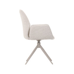 LABEL51 Eetkamerstoel I_Serano - Naturel - Royal Boucle - One size