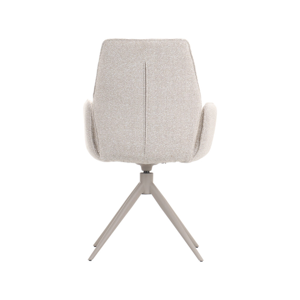 LABEL51 Eetkamerstoel I_Serano - Naturel - Royal Boucle - One size