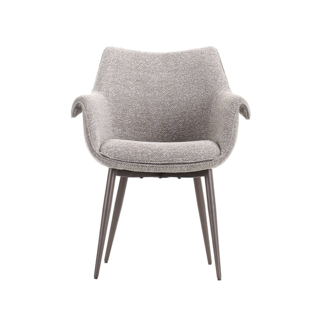 LABEL51 Eetkamerstoel I_Mirai - Mushroom - Royal Boucle - One size