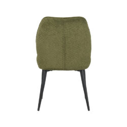 LABEL51 Eetkamerstoel Liam - Hunter - Egon - Zwart Metalen Frame