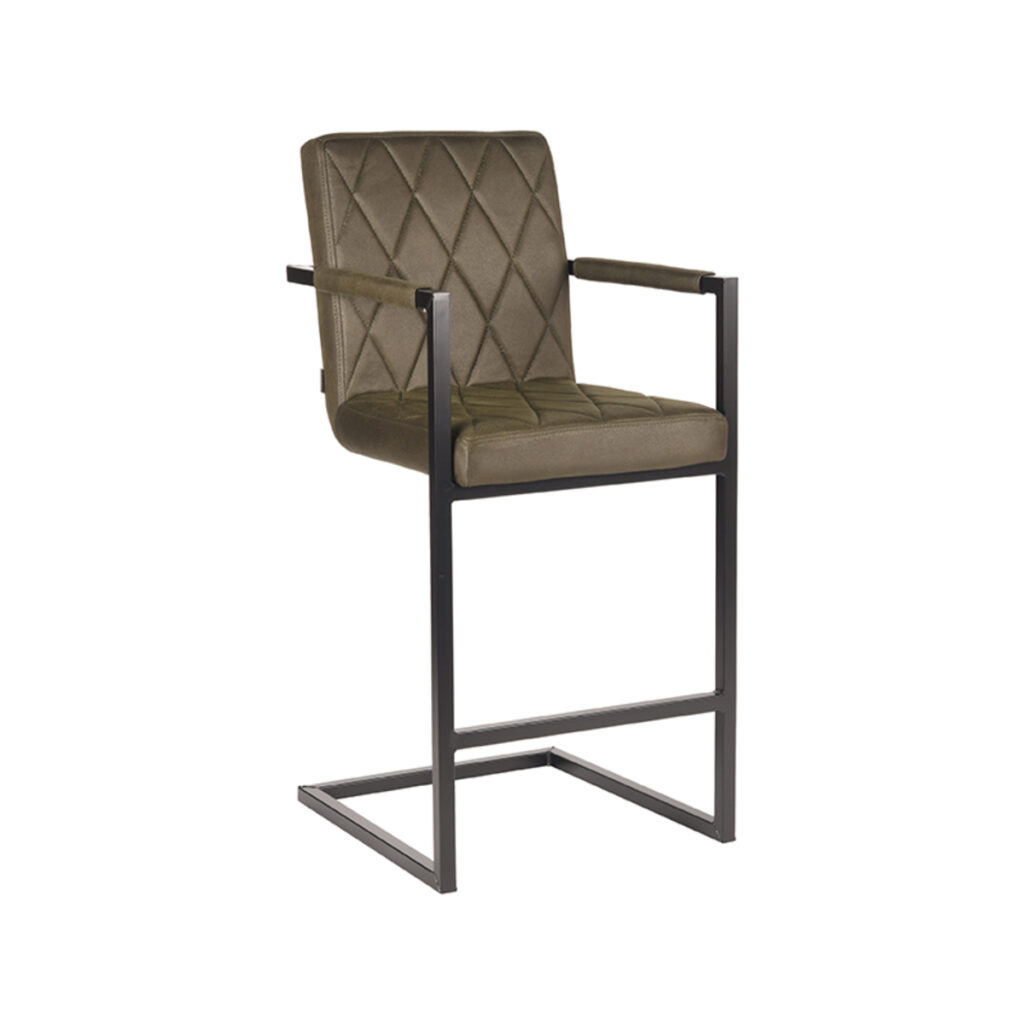 pro_6830_img_8812390 LABEL51 Barkruk Denmark - Army - Microvezel - Laag