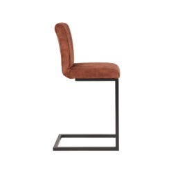 pro_74318_img_8812732 LABEL51 Barkruk Milo - Rust - Velours - Laag