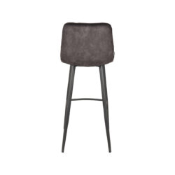 LABEL51 Barkruk Jelt - Antraciet - Velours - Hoog