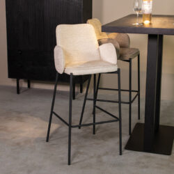 pro_79969_img_8812626 LABEL51 Barkruk Joni - Creme - Elegance - Hoog