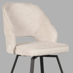 pro_79977_img_8814554 LABEL51 Eetkamerstoel Lewis - Creme - Elegance - Zwart Metalen Frame