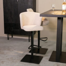 LABEL51 Barkruk Wave - Naturel - Boucle - Gaslift