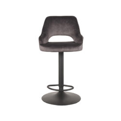 pro_84776_img_8812444 LABEL51 Barkruk Fer - Antraciet - Velours - Gaslift