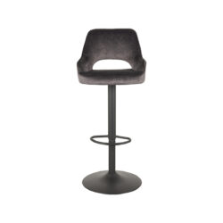 pro_84776_img_8812445 LABEL51 Barkruk Fer - Antraciet - Velours - Gaslift