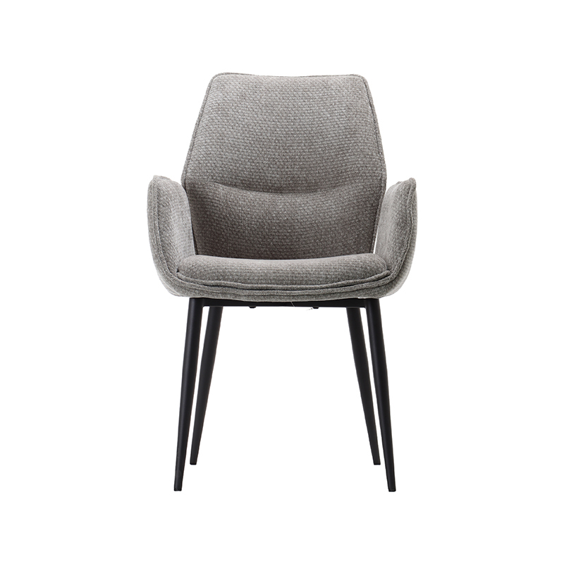 pro_91696_img_8814920 LABEL51 Eetkamerstoel Morris - Stone - Elite - Zwart Metalen Frame