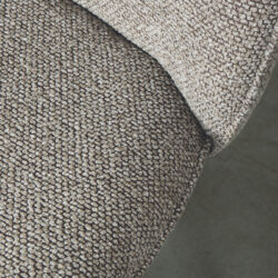 LABEL51 Eetkamerstoel Finn - Mushroom - Royal Boucle - Zwart Metalen Frame