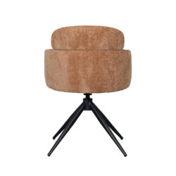 pro_92563_img_8745020 LABEL51 Eetkamerstoel Levi - Cognac - Elite - Zwart Metalen Frame