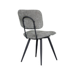 pro_92595_img_8814596 LABEL51 Eetkamerstoel Liva - Stone - Elite - Zwart Metalen Frame