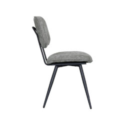 pro_92595_img_8814597 LABEL51 Eetkamerstoel Liva - Stone - Elite - Zwart Metalen Frame