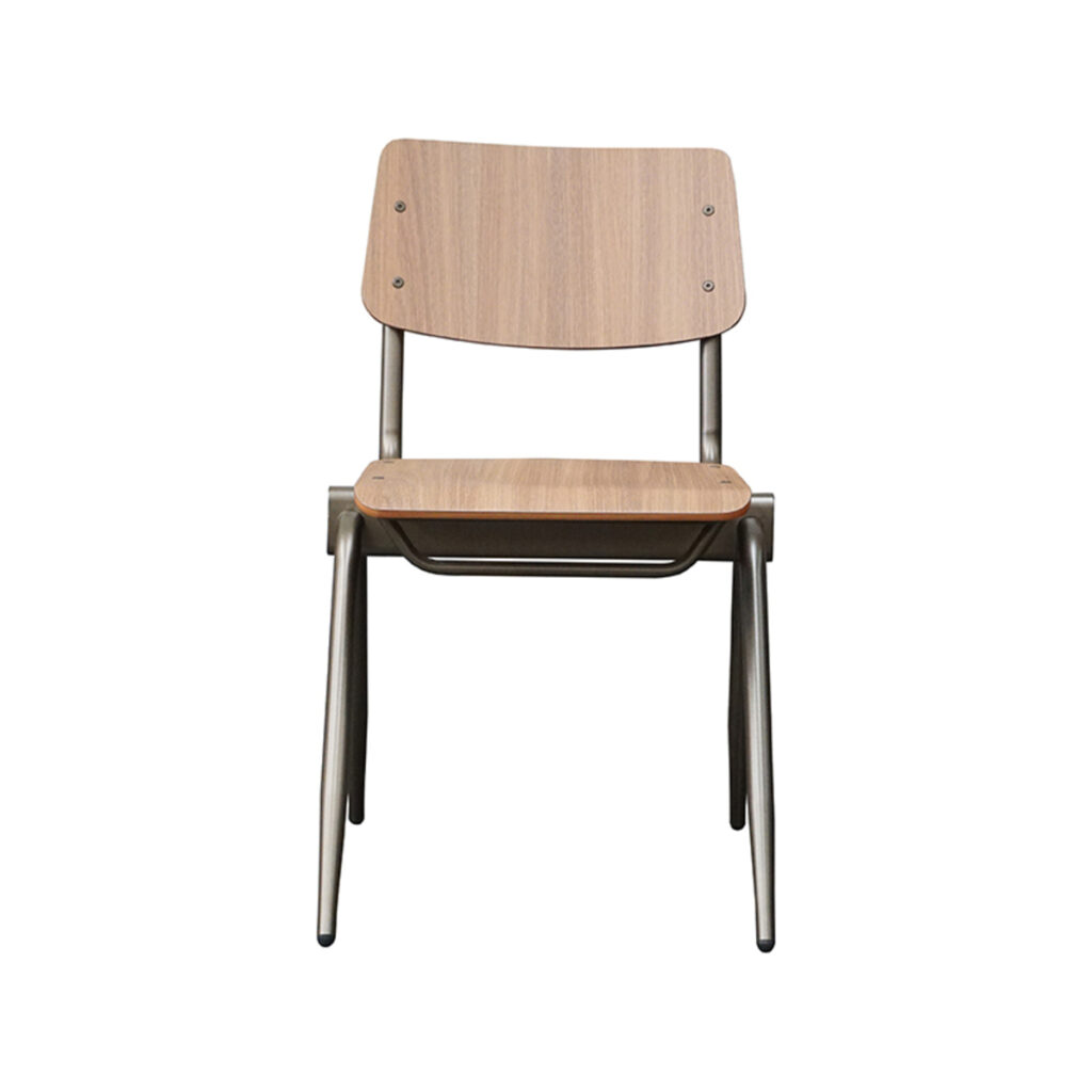 pro_92638_img_8818240 LABEL51 Eetkamerstoel Solid - Walnoot - Hout - Goud Metalen Frame