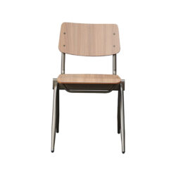 pro_92638_img_8818240 LABEL51 Eetkamerstoel Solid - Walnoot - Hout - Goud Metalen Frame