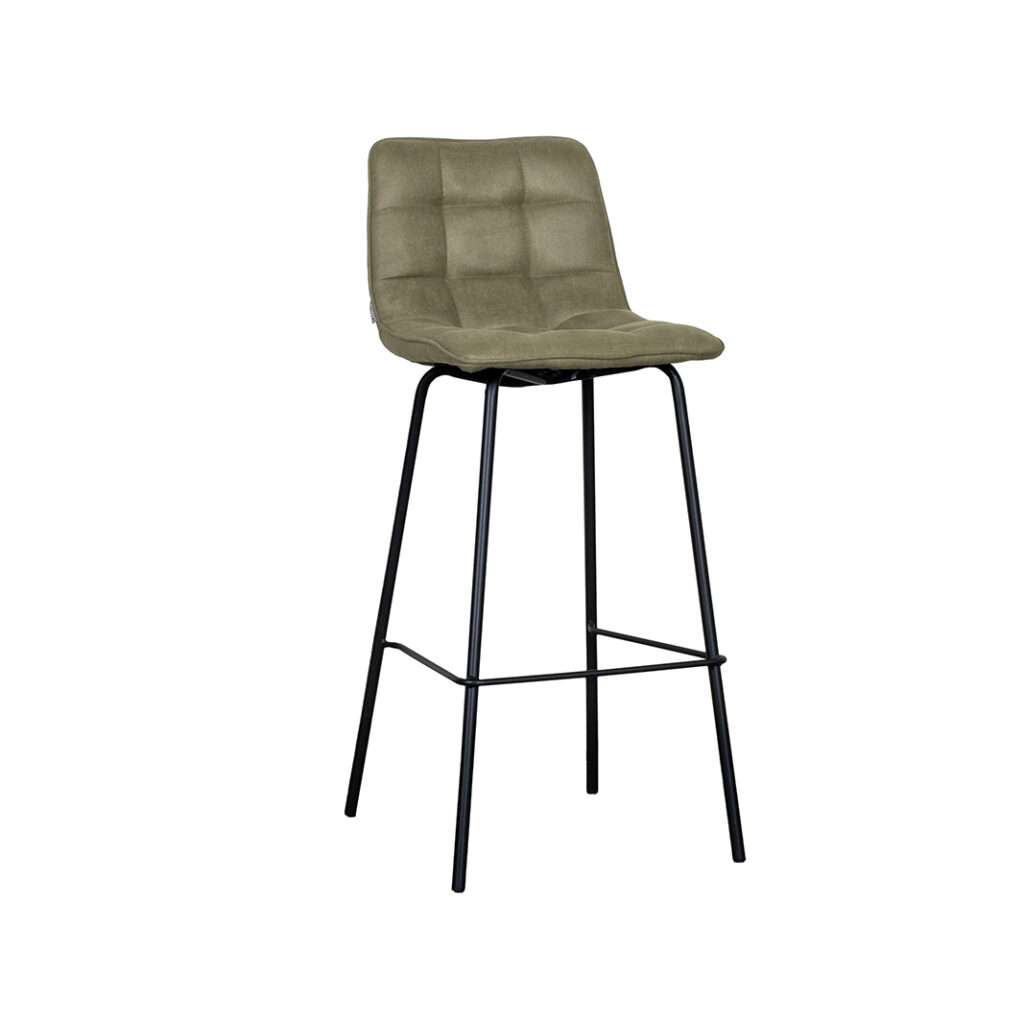 pro_92786_img_8779729 LABEL51 Barkruk Bistro - Moss - Micro Suede - Hoog