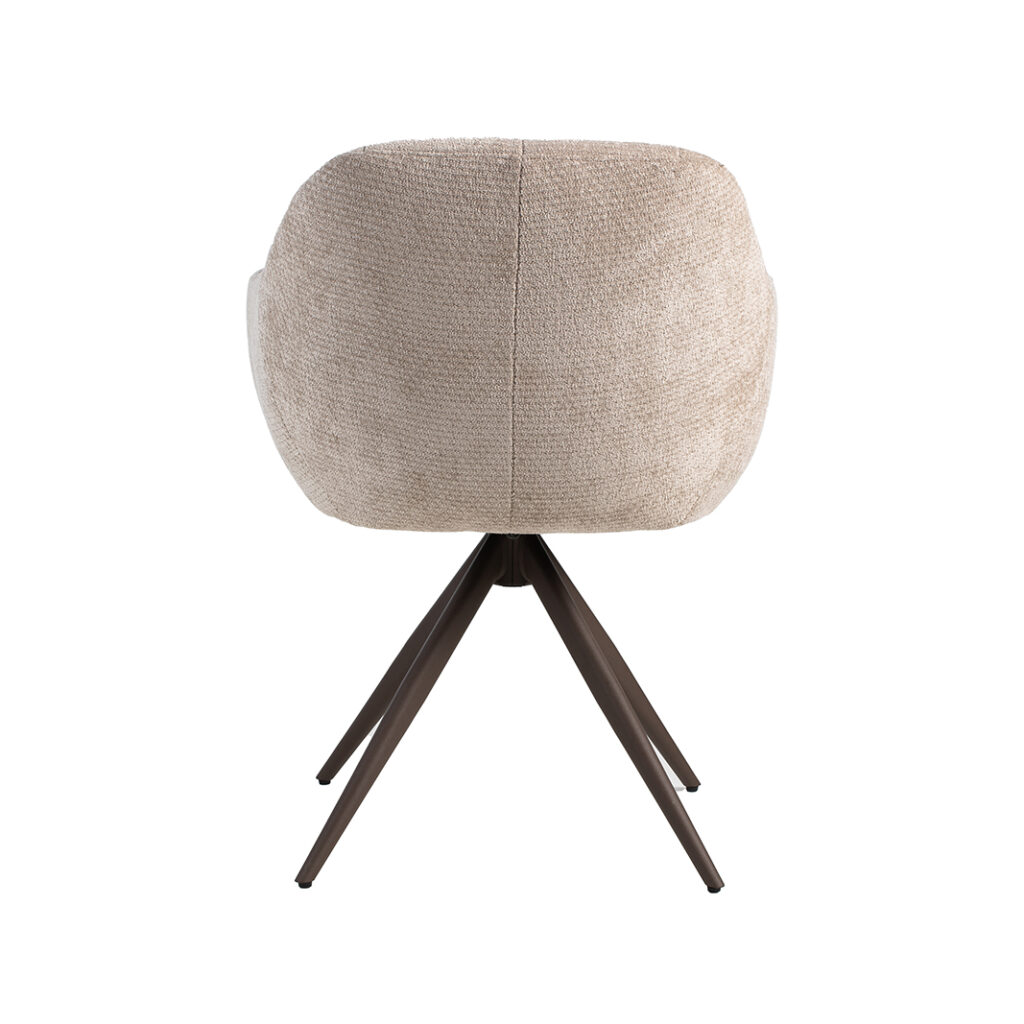 pro_94600_img_8814021 LABEL51 Eetkamerstoel Esma - Clay - Elite - Brons Metalen Frame