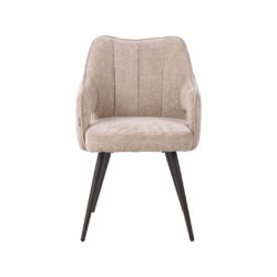 LABEL51 Eetkamerstoel Stan - Clay - Elite - Brons Metalen Frame