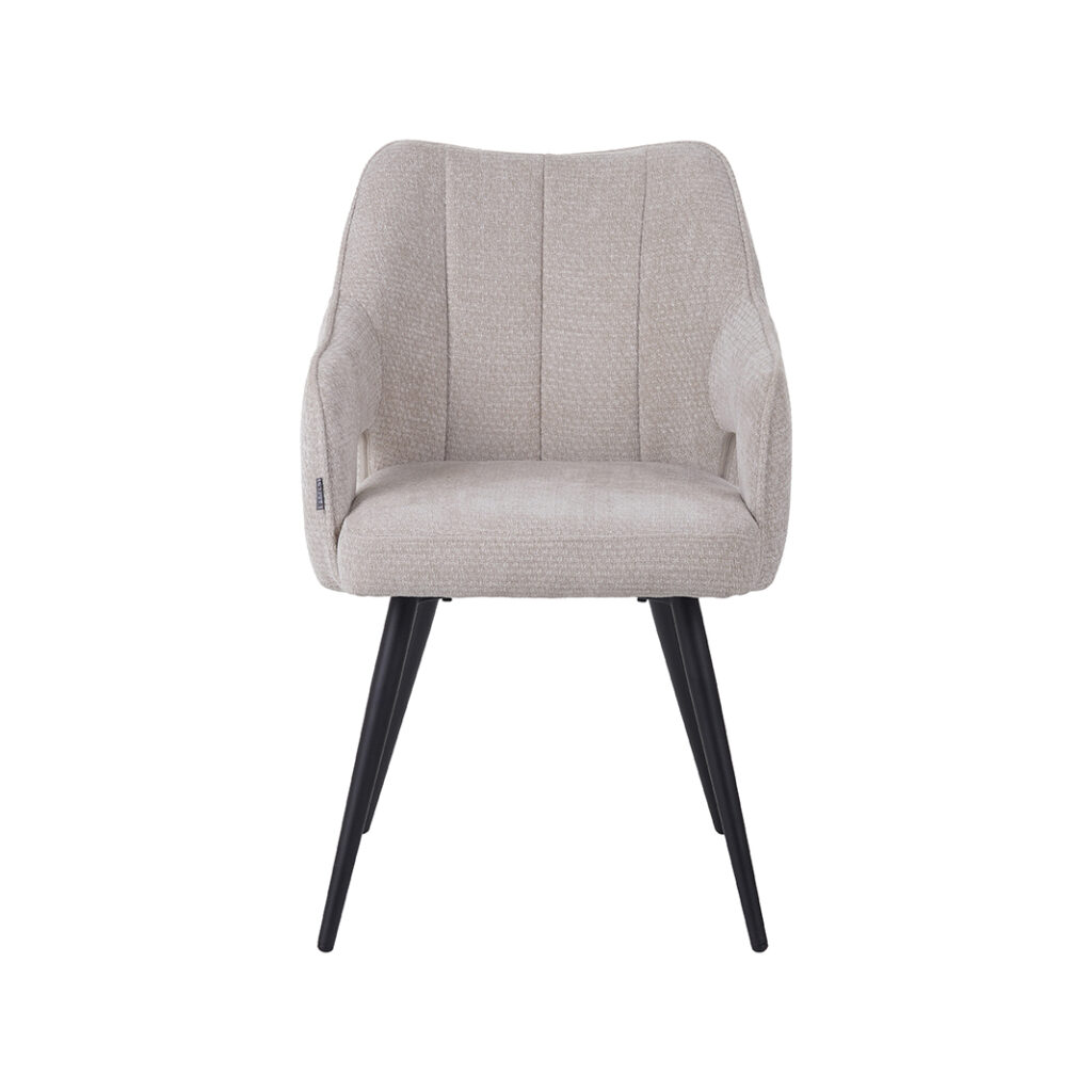 pro_96658_img_8815345 LABEL51 Eetkamerstoel Stan - Naturel - Elite - Zwart Metalen Frame