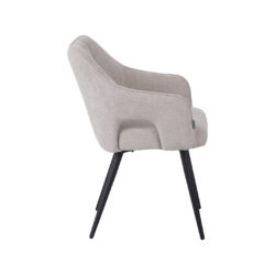 pro_96658_img_8815346 LABEL51 Eetkamerstoel Stan - Naturel - Elite - Zwart Metalen Frame