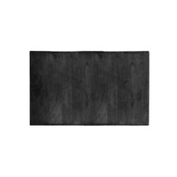 LABEL51 Eetkamerstoel Tafelblad Straight Edge - Zwart - Mangohout - 120 cm Straight