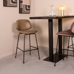 pro_96757_img_8812328 LABEL51 Barkruk Bello - Moss - Micro Suede - Hoog