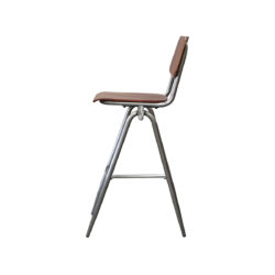 pro_96949_img_8812777 LABEL51 Barkruk Solid - Donkerbruin - Hout - Hoog