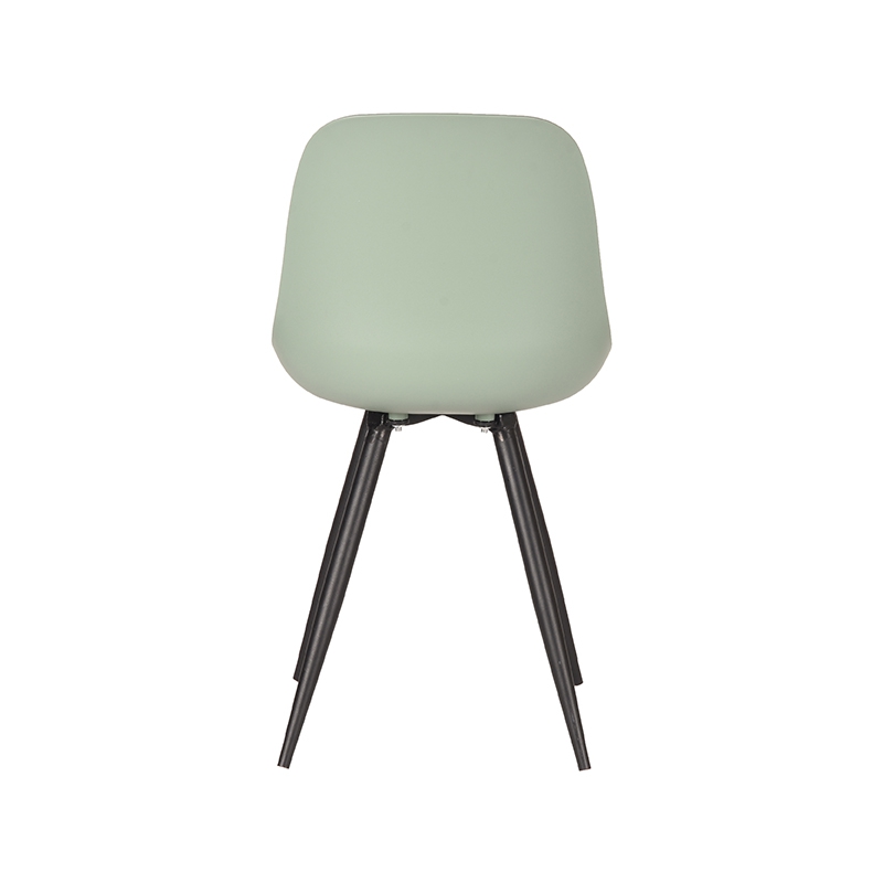 LABEL51 Eetkamerstoel Monza - Forest - PP - Zwart Metalen Frame