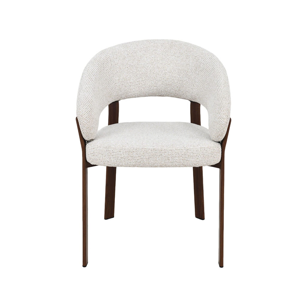 pro_105557_img_8815252 LABEL51 Eetkamerstoel Sato - Naturel - Prestige - Walnoot Houten Frame