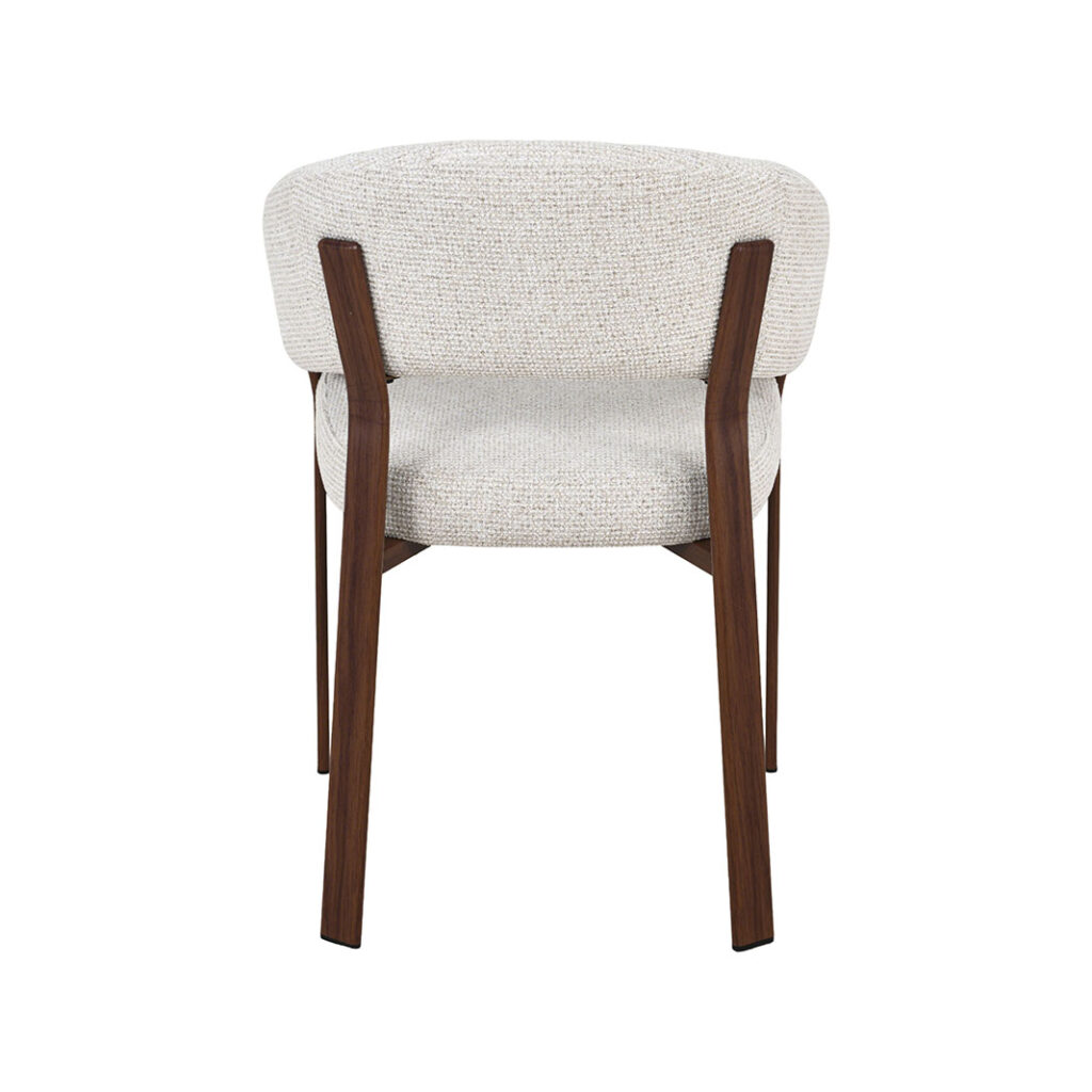 pro_105557_img_8815255 LABEL51 Eetkamerstoel Sato - Naturel - Prestige - Walnoot Houten Frame