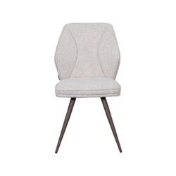 pro_107706_img_8942271 LABEL51 Eetkamerstoel Silvain - Naturel - Royal Boucle - Brons Metalen Frame