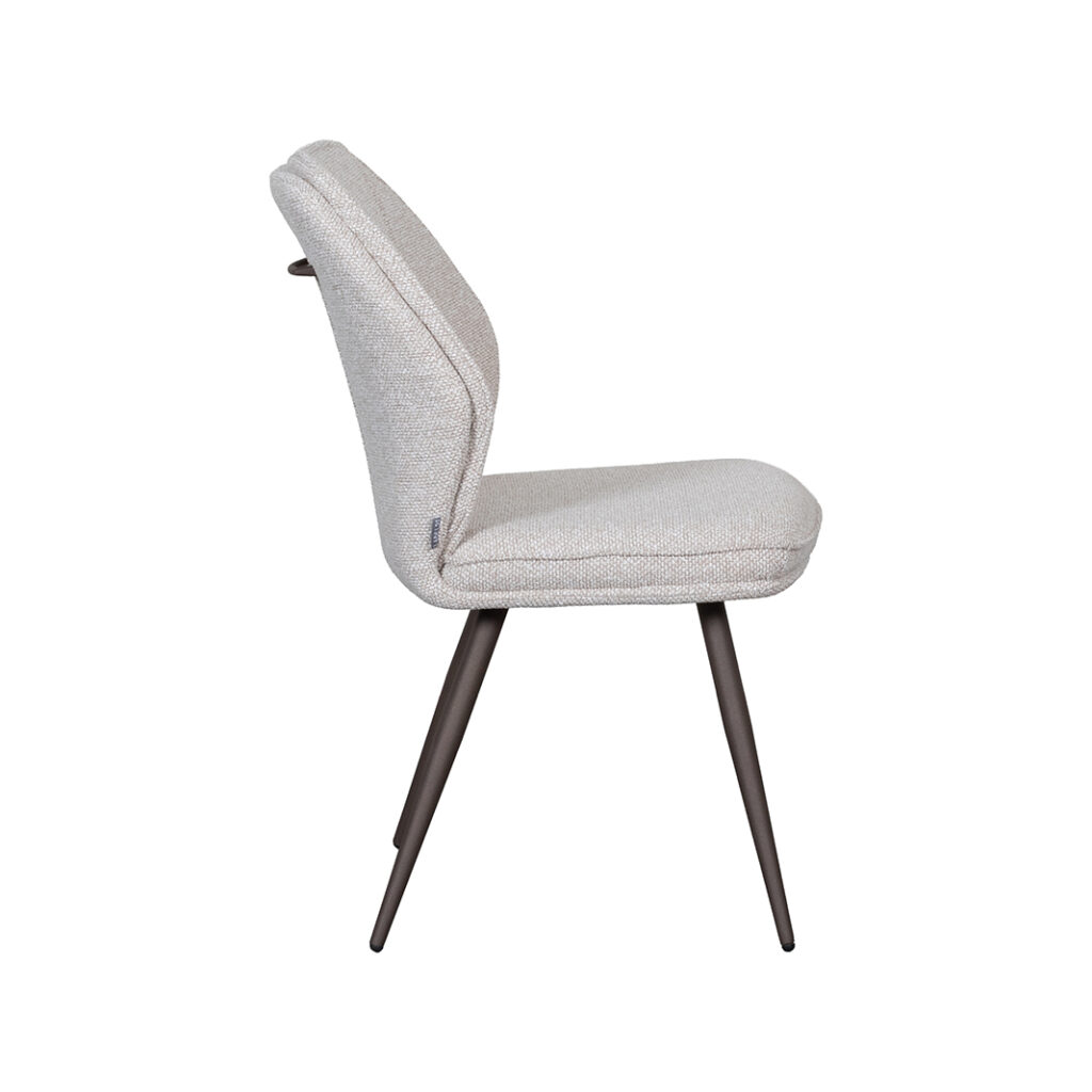 pro_107706_img_8942272 LABEL51 Eetkamerstoel Silvain - Naturel - Royal Boucle - Brons Metalen Frame