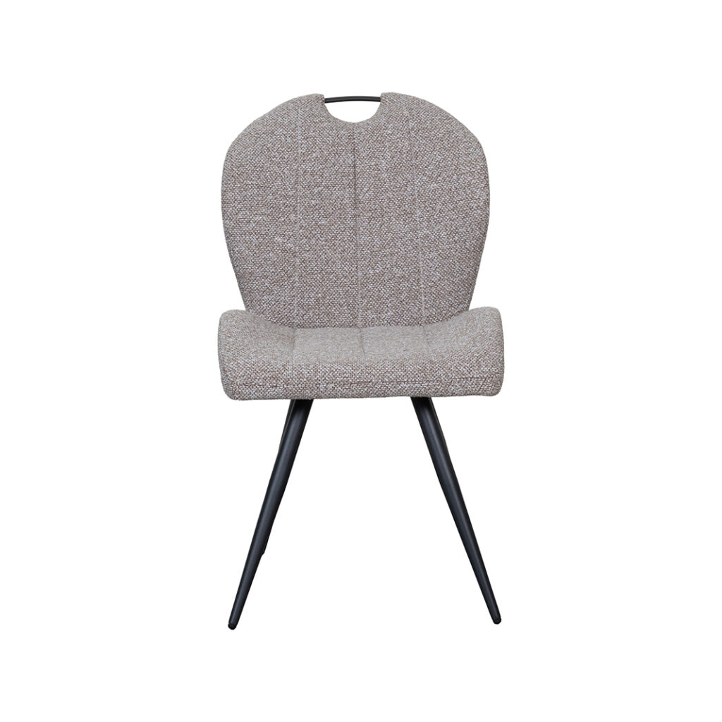 pro_107711_img_8942281 LABEL51 Eetkamerstoel Silly - Mushroom - Royal Boucle - Zwart Metalen Frame