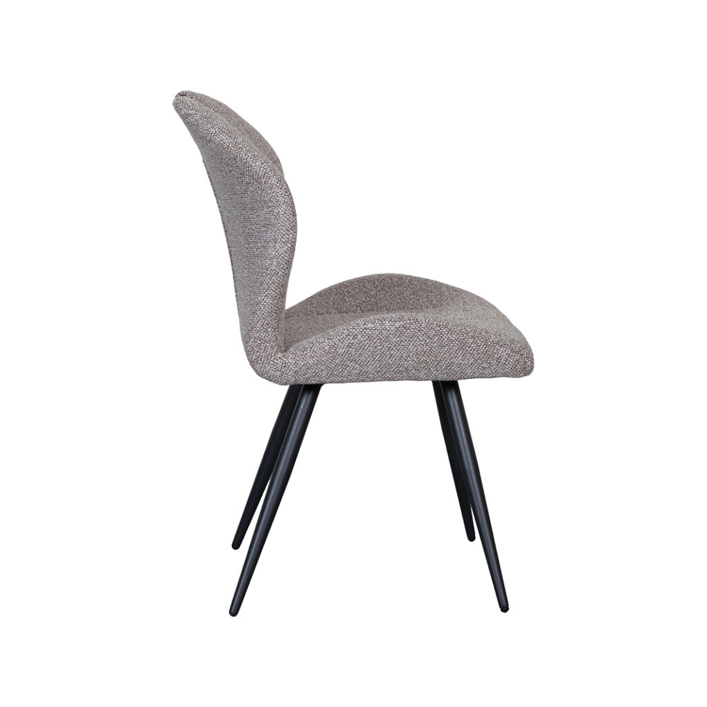 pro_107711_img_8942282 LABEL51 Eetkamerstoel Silly - Mushroom - Royal Boucle - Zwart Metalen Frame