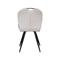 pro_107712_img_8942350 LABEL51 Eetkamerstoel Silly - Naturel - Royal Boucle - Zwart Metalen Frame