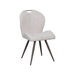 pro_107715_img_8942285 LABEL51 Eetkamerstoel Silly - Naturel - Royal Boucle - Brons Metalen Frame