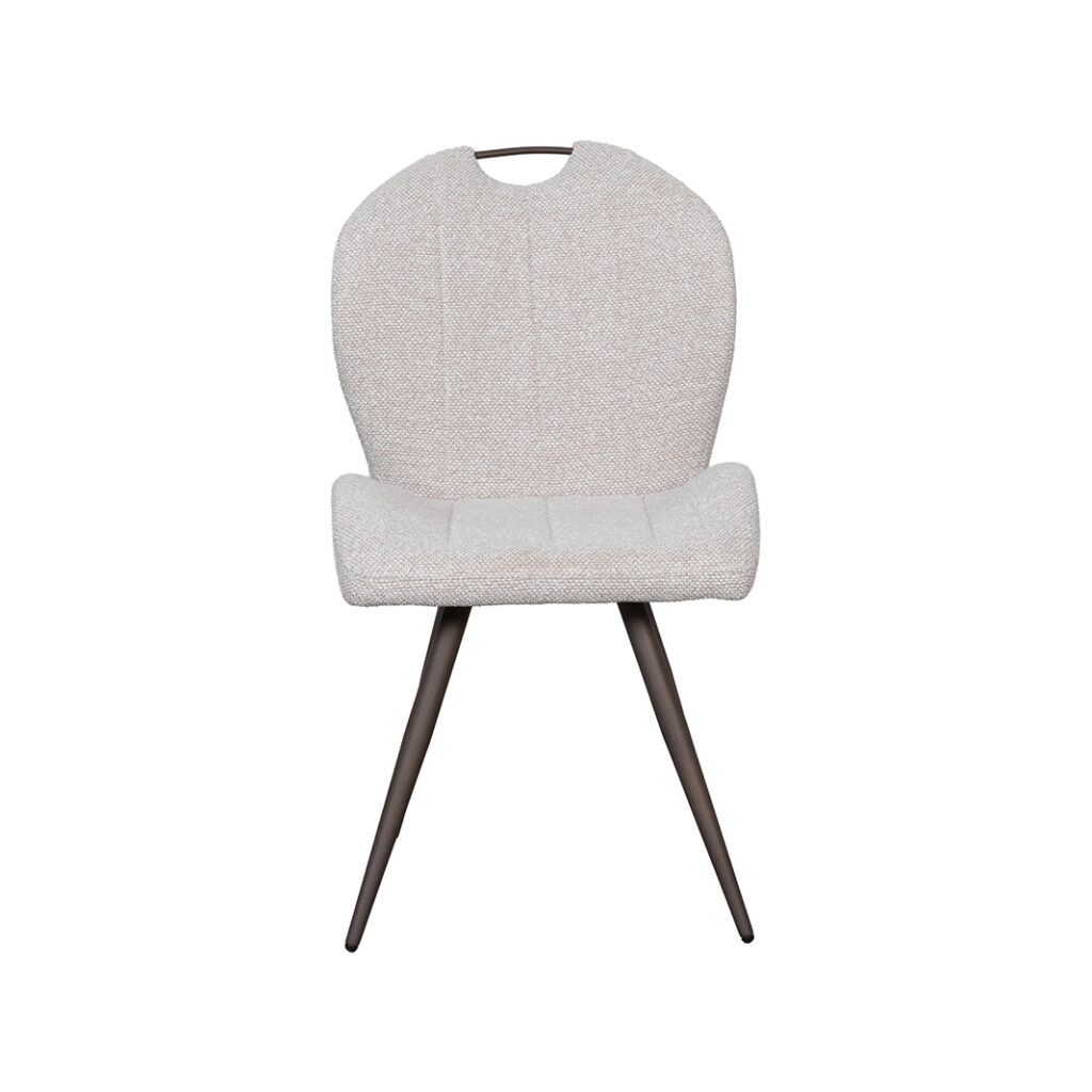 pro_107715_img_8942286 LABEL51 Eetkamerstoel Silly - Naturel - Royal Boucle - Brons Metalen Frame