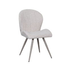 pro_107720_img_8942302 LABEL51 Eetkamerstoel Sil - Naturel - Royal Boucle - Taupe Metalen Frame