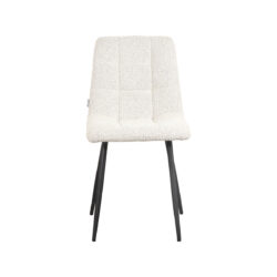 pro_81062_img_8881709 LABEL51 Eetkamerstoel Juul - Champagne - Boucle - Zwart Metalen Frame