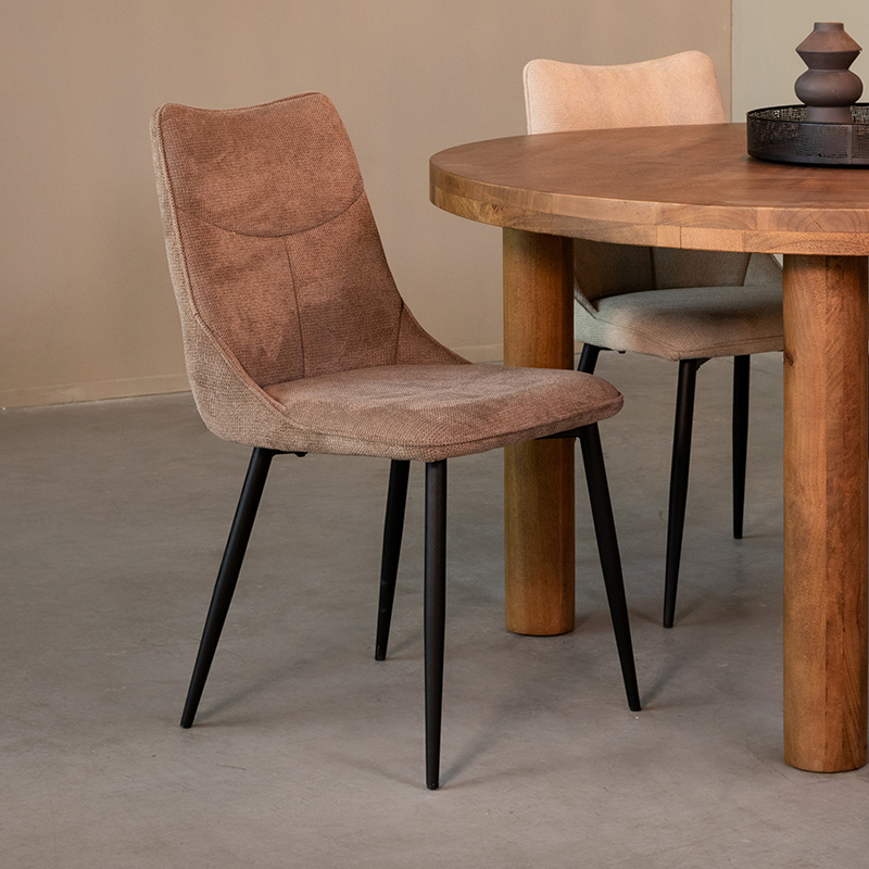 pro_81074_img_8882326 LABEL51 Eetkamerstoel Riv - Clay - Cato - Zwart Metalen Frame