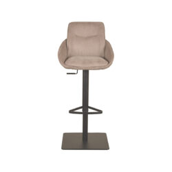 pro_84823_img_8880031 LABEL51 Barkruk Beauty - Taupe - Micro Suede - Gaslift